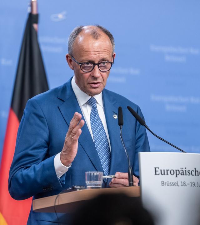 Abschluss EU-Gipfel: Statement von Friedrich Merz
