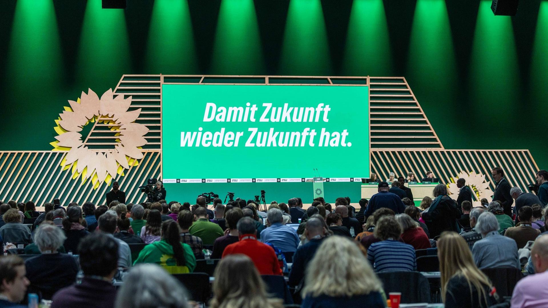 Abschlusstag der Bundesdelegiertenkonferenz der Grünen