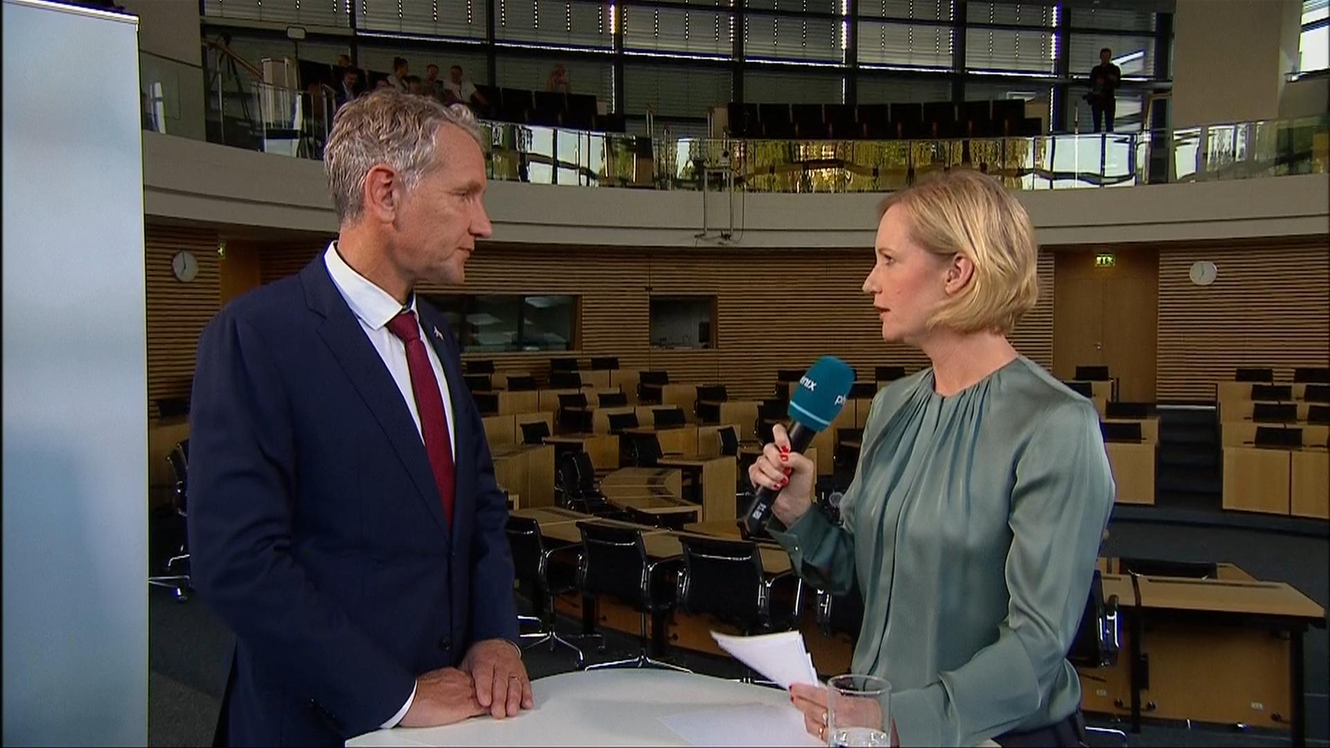 AfD-Chef Björn Höcke zur Landtagswahl in Thüringen