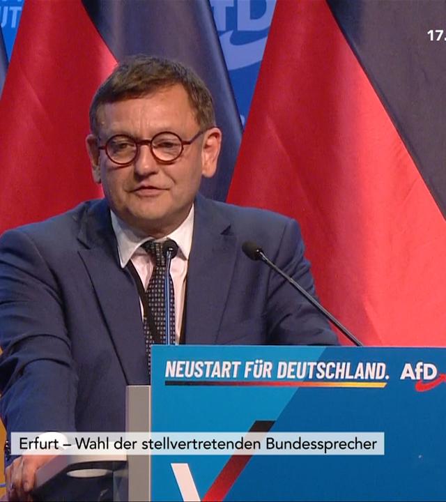 AfD-Parteitag: Bewerbungsrede von Kay Gottschalk (Kandidat für stellv. Bundessprecher)