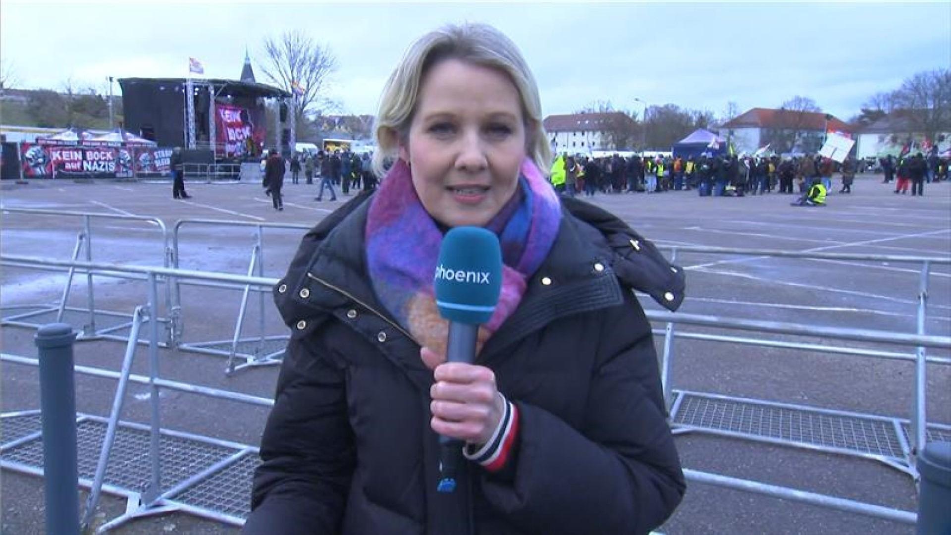 AFD-Parteitag: Nicole Diekmann zu Protestaktionen