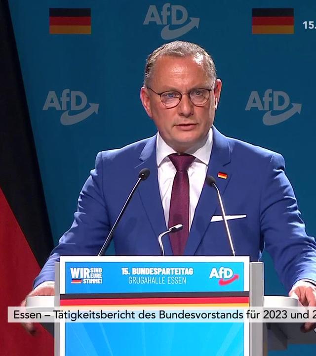 AfD-Parteitag: Rede von Tino Chrupalla (AfD)