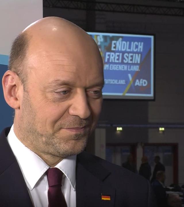 AFD-Parteitag: Robert Lambrou im Interview