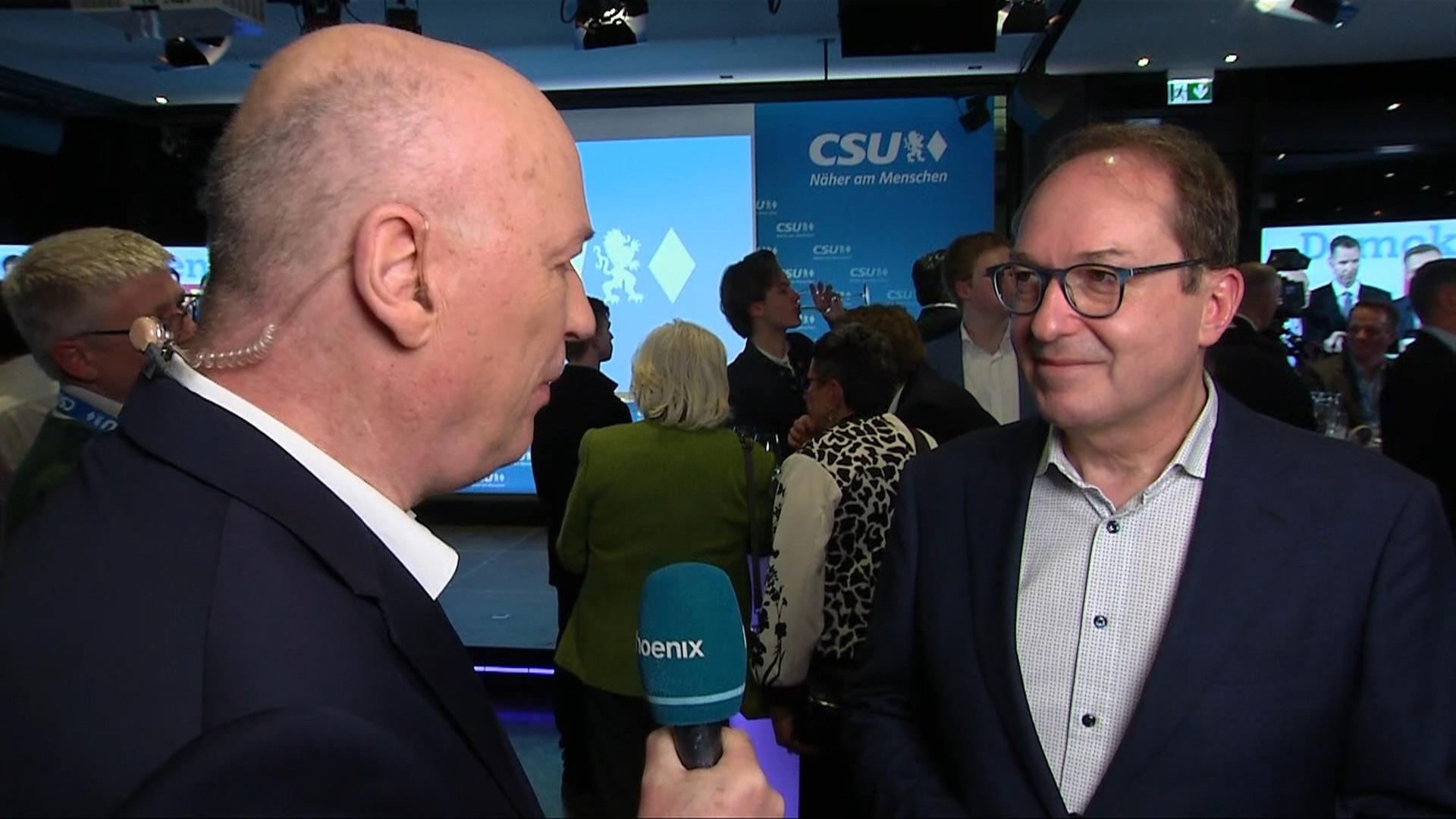 Alexander Dobrindt (CSU) zur Wahl