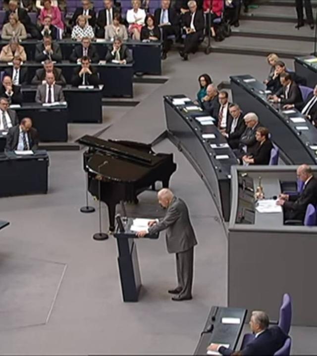 Alfred Grosser im Bundestag