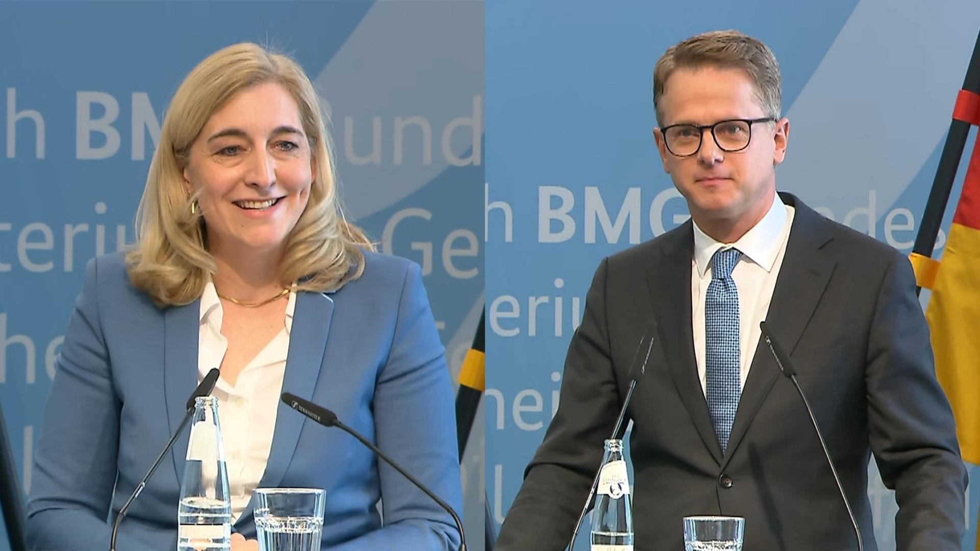 Amtsübergabe im Gesundheitsministerium
