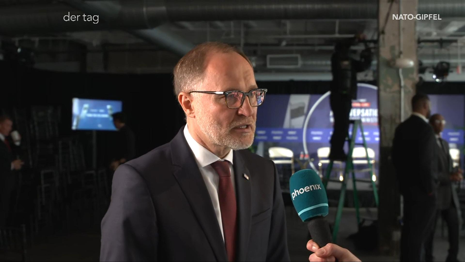 Andris Sprūds zum NATO-Gipfel