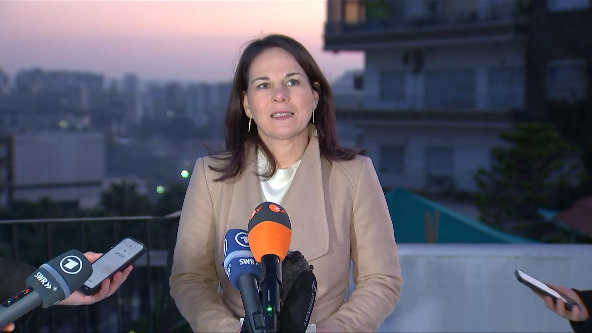 Annalena Baerbock in Syrien