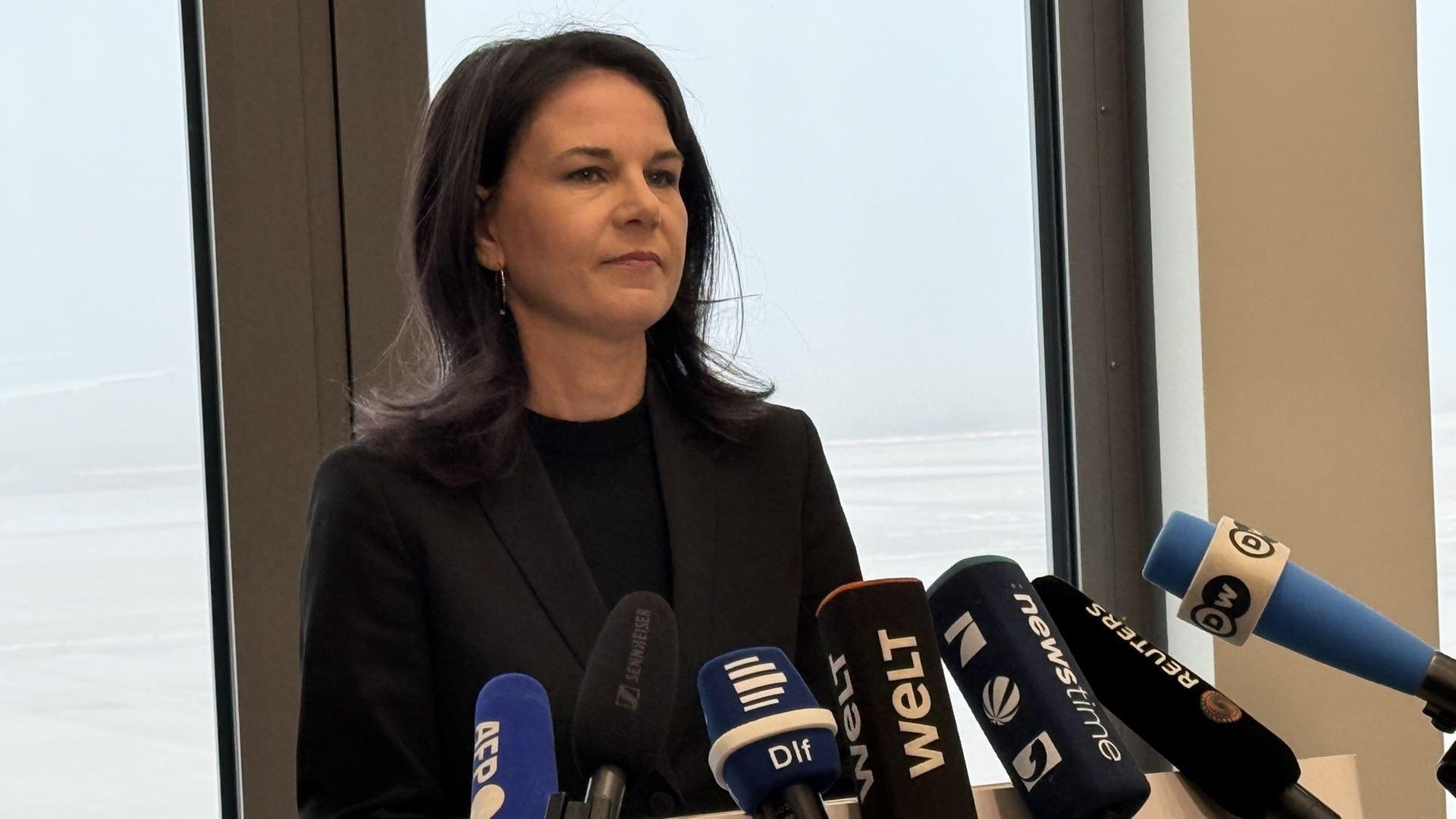 Annalena Baerbock zu Ukraine-Reise und US-Wahl