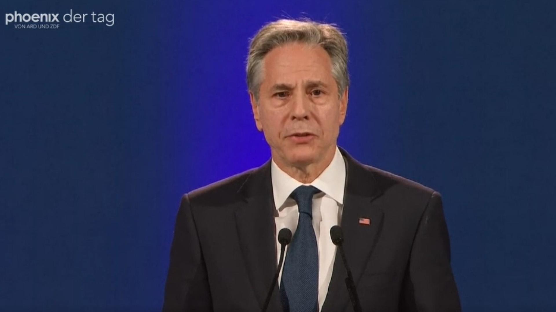 Antony Blinken zum Abschluss des G7-Außenministertreffen