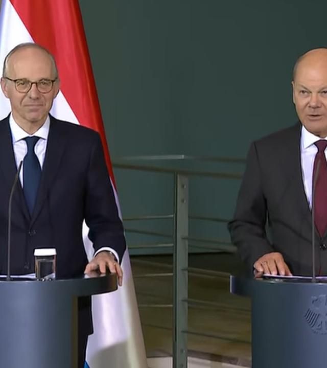 Antrittsbesuch des Premierministers von Luxemburg