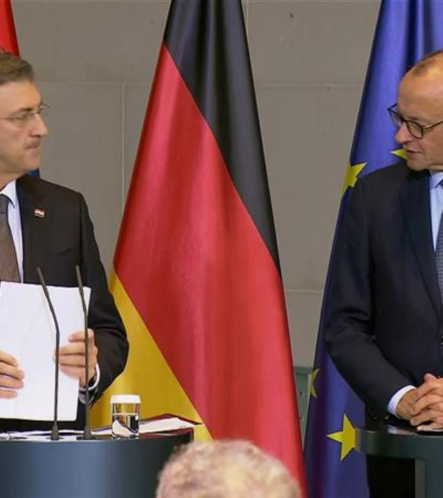 Antrittsbesuch: Merz empfängt kroatischen Premierminister