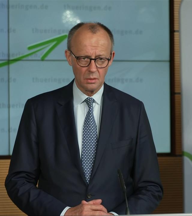 Antrittsbesuch Merz in Thüringen