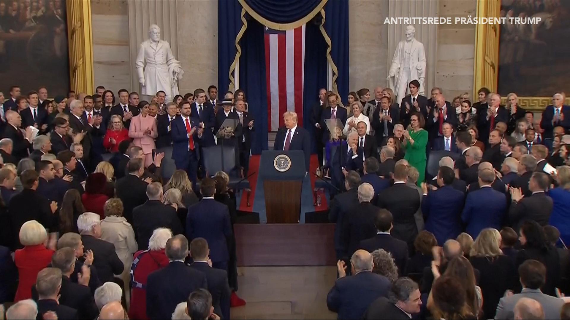 Antrittsrede US-Präsident Trump