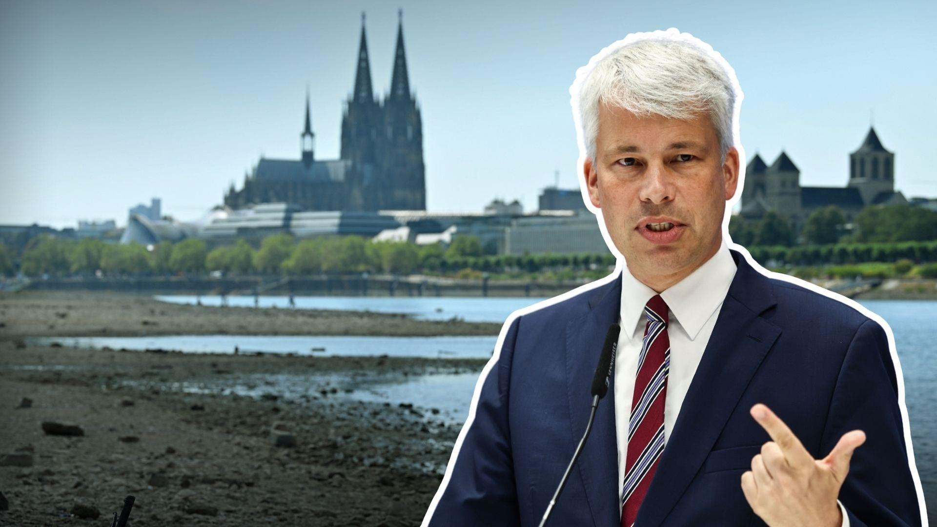 Auf dem Trockenen · Wie umgehen mit dem Niedrigwasser?