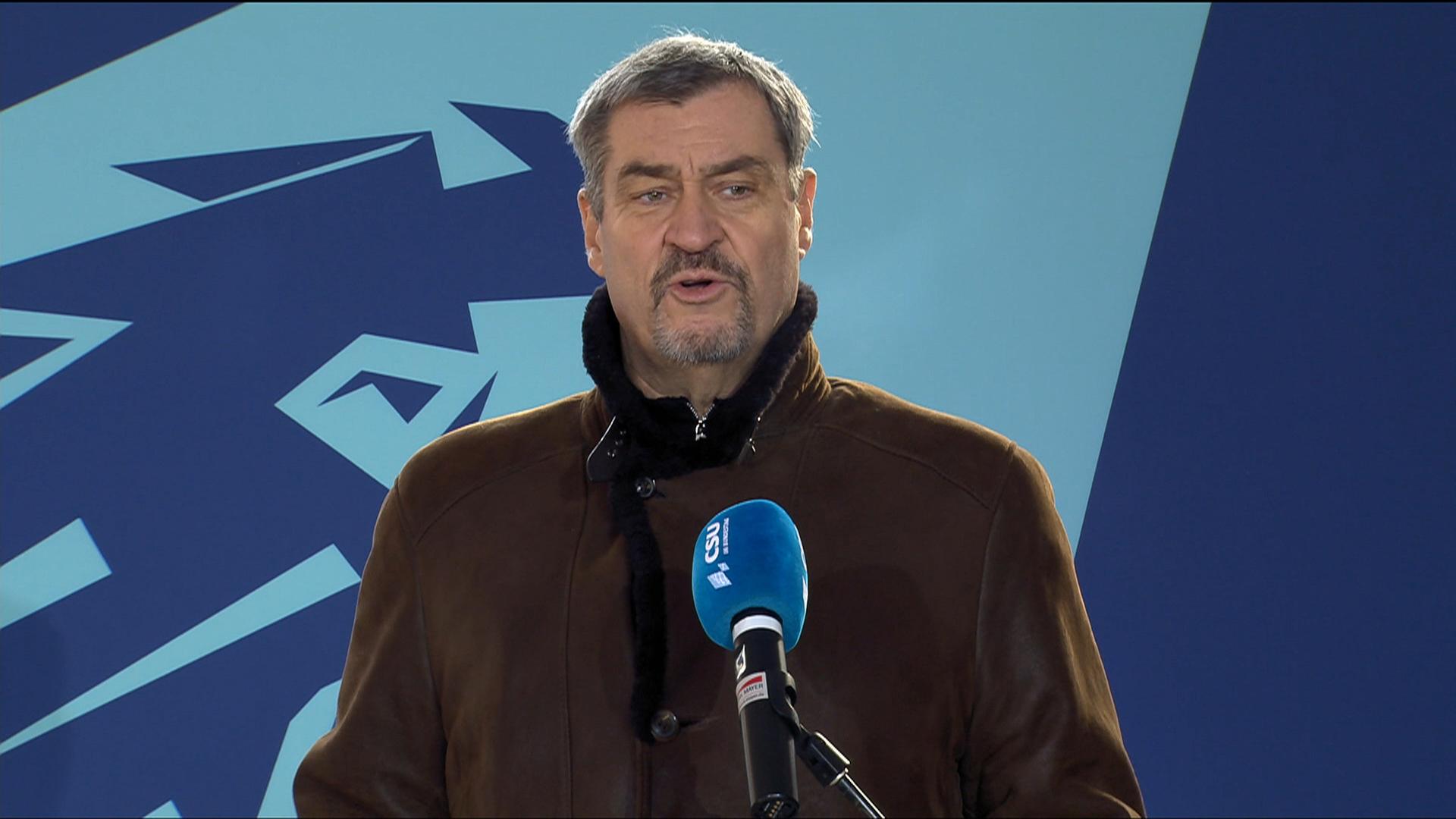 Auftakt zur CSU-Klausurtagung mit Markus Söder und Alexander Hoffmann