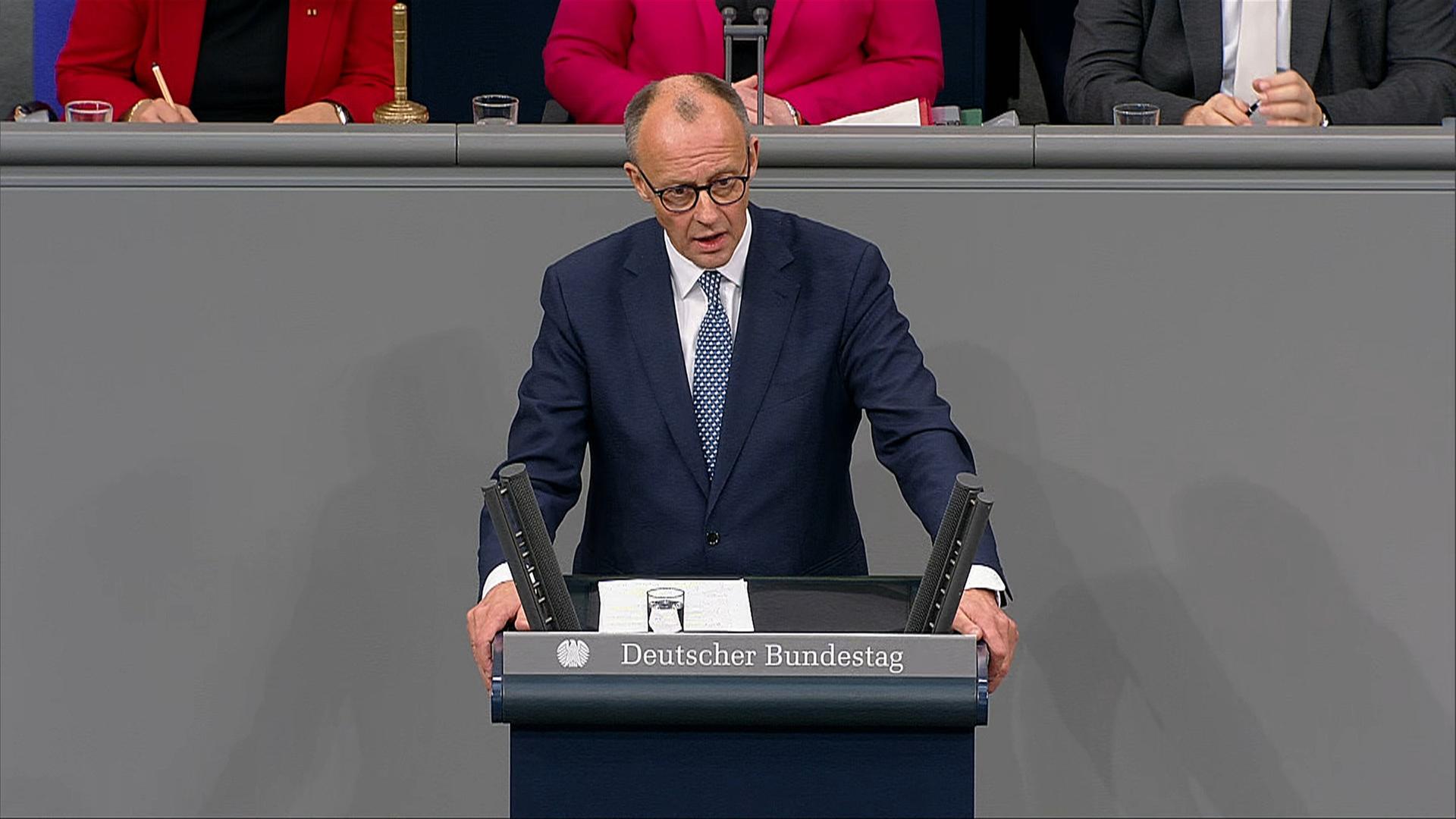 Aussprache - Rede Friedrich Merz (CDU)