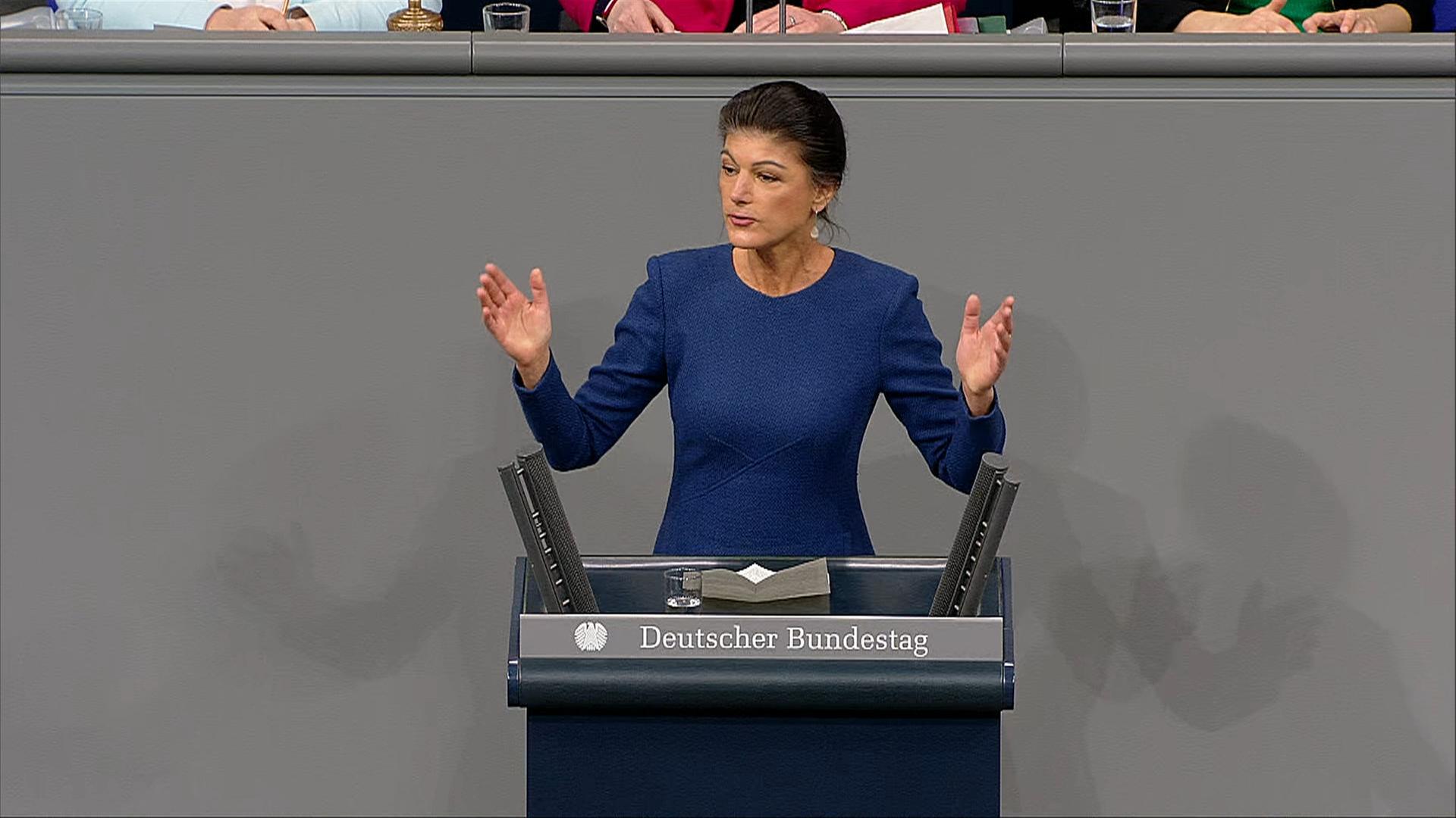Aussprache - Sahra Wagenknecht (BSW)