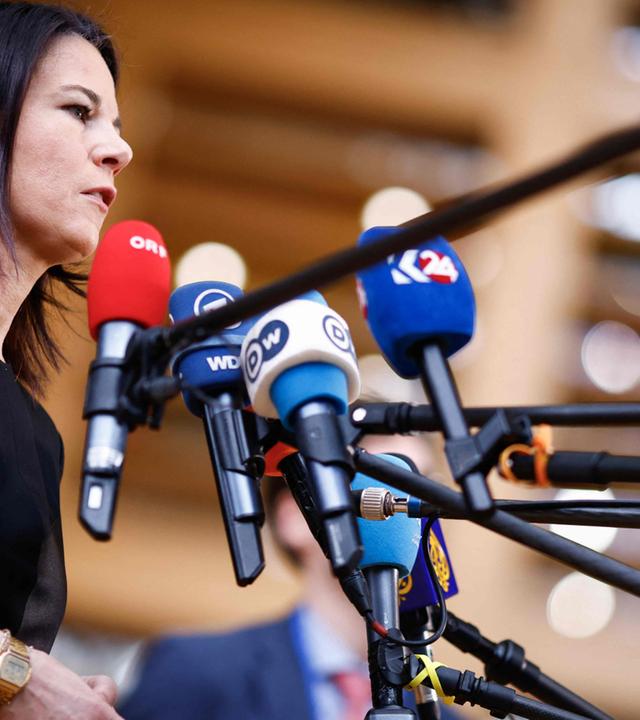 Baerbock zum EU-Außenministertreffen