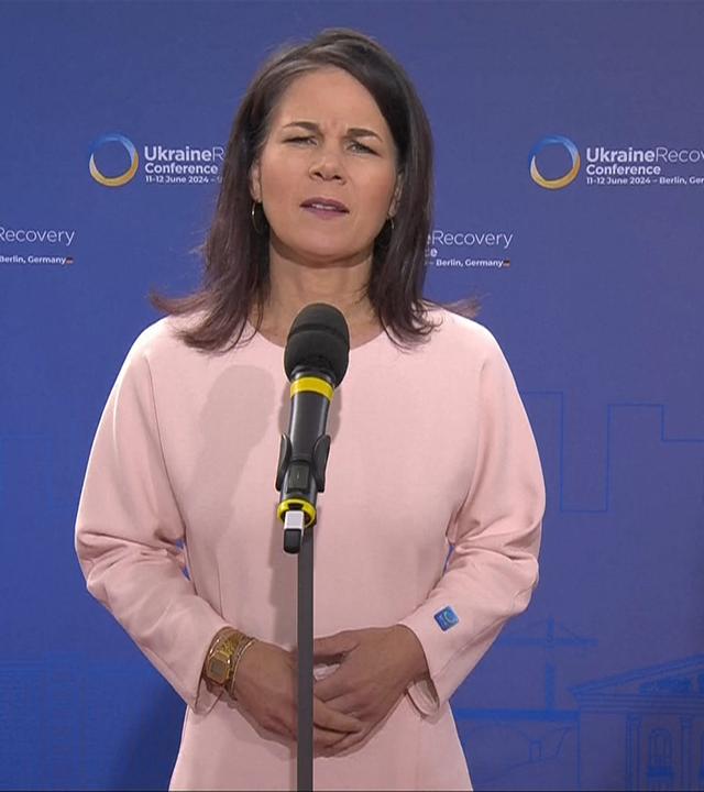 Baerbock zur Ukraine-Wiederaufbaukonferenz