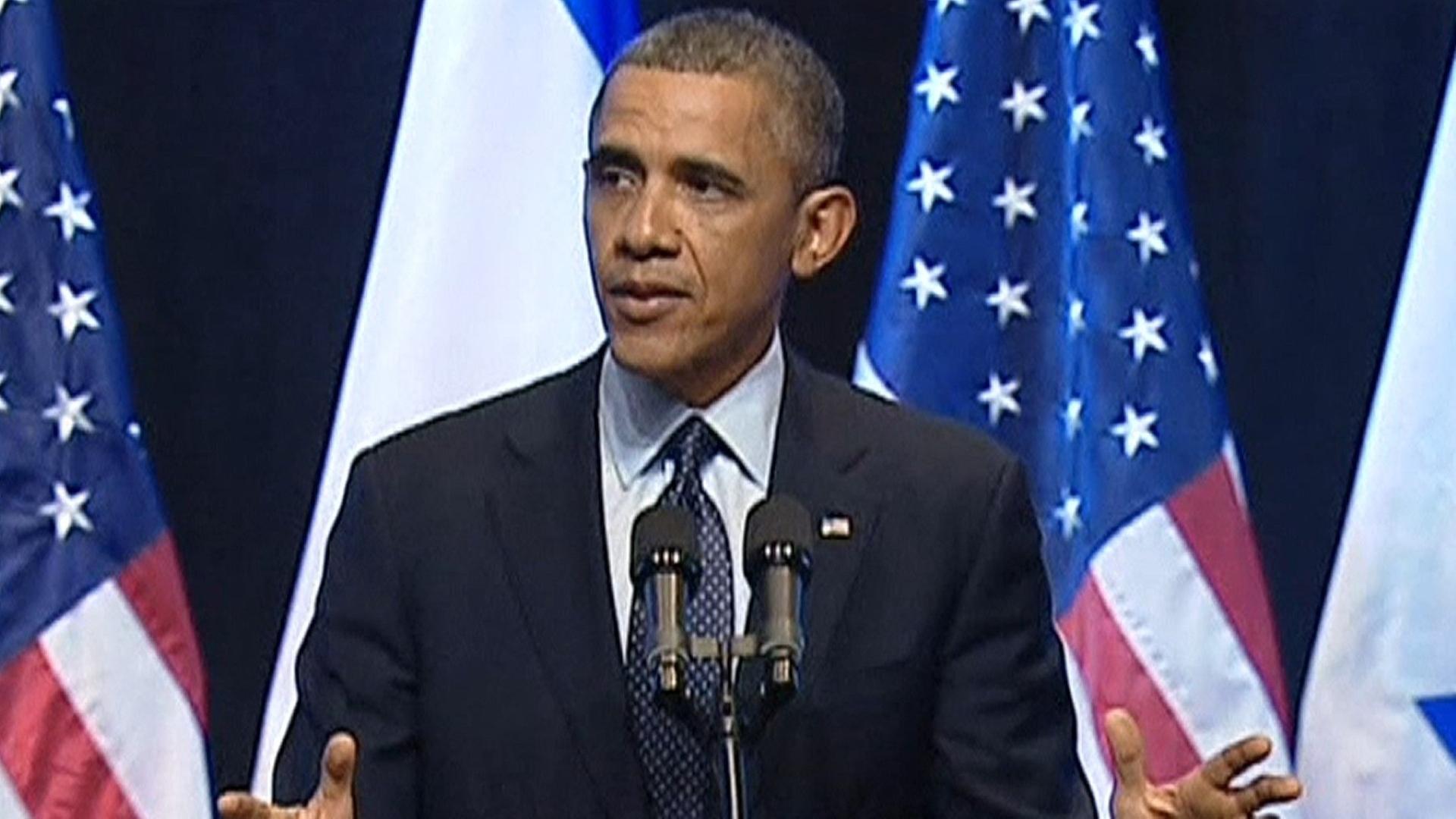 Barack Obama "Frieden ist der einzige Weg zu wahrer Sicherheit"