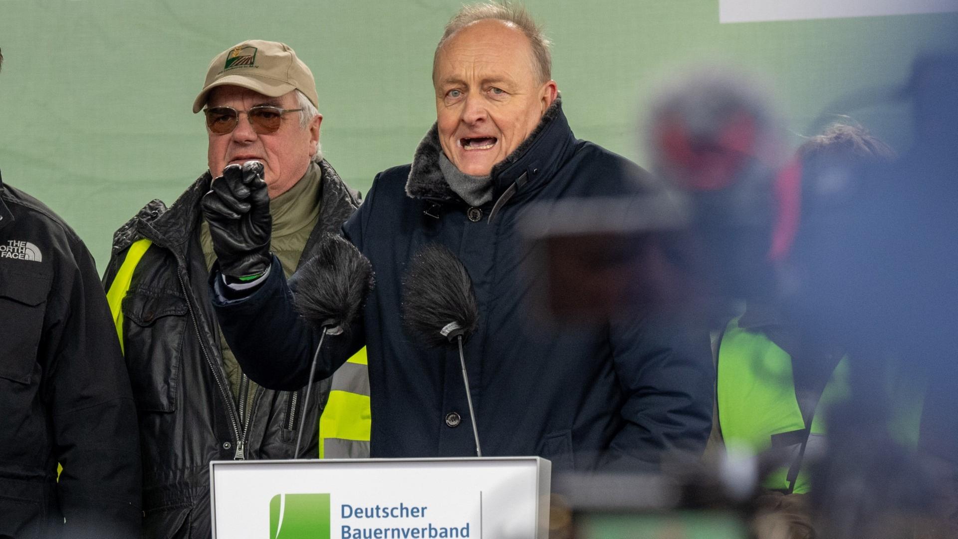 Bauern-Großkundgebung in Berlin