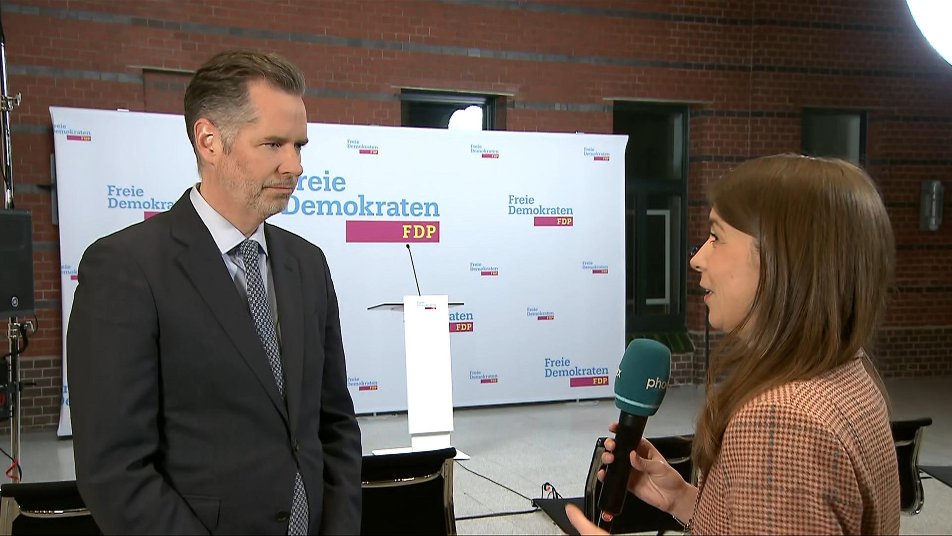 BaWü-Wahl: Interview mit FDP-Parteicheff Dürr