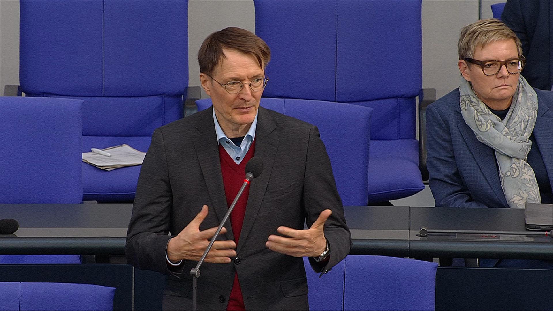 Befragung von Baerbock und Lauterbach