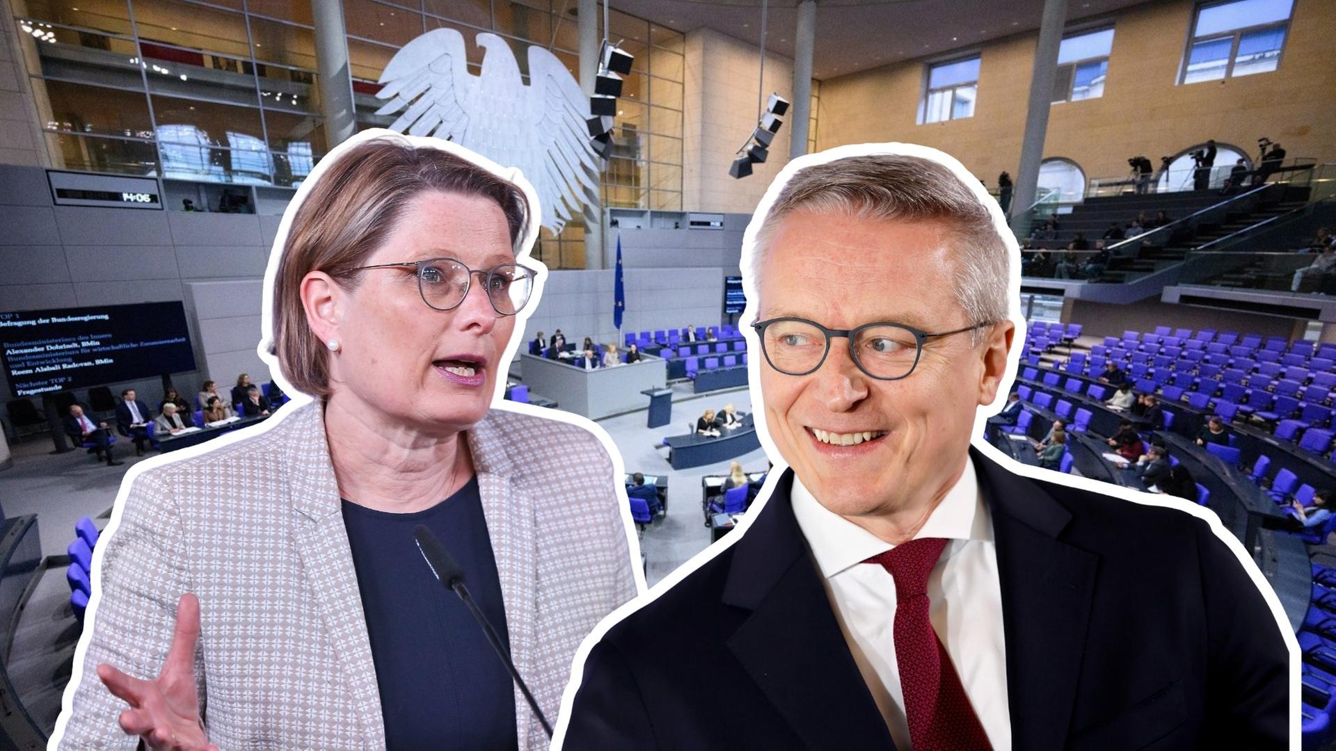 Befragung von Hubig und Wildberger