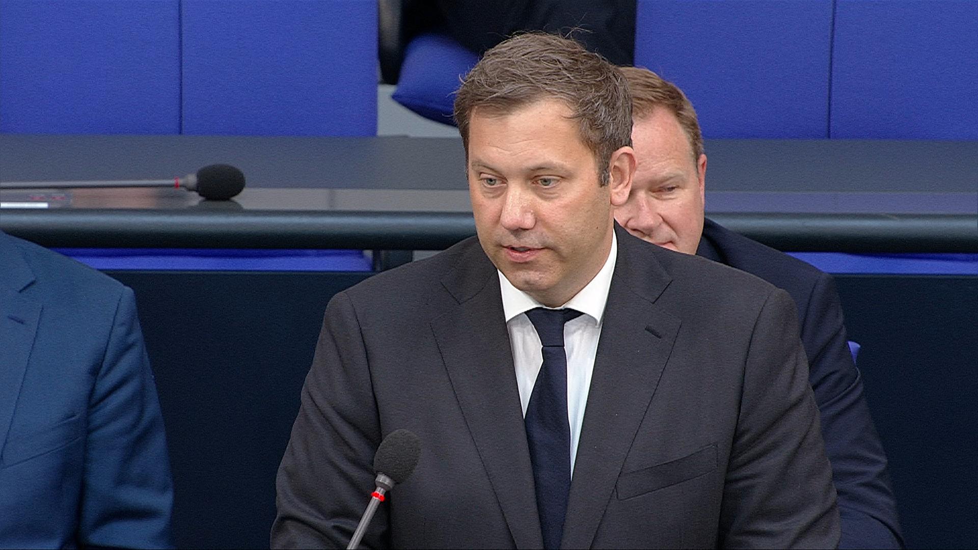 Befragung von Klingbeil und Frei