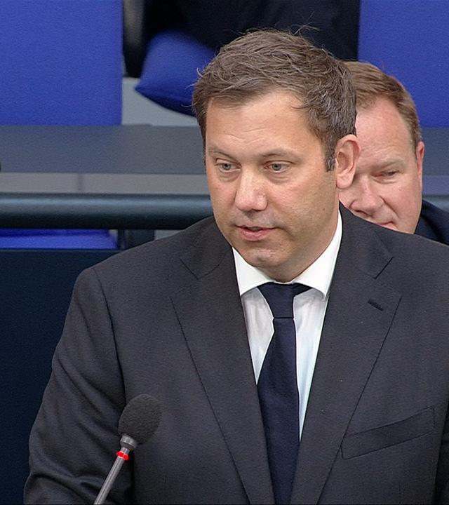 Befragung von Klingbeil und Frei