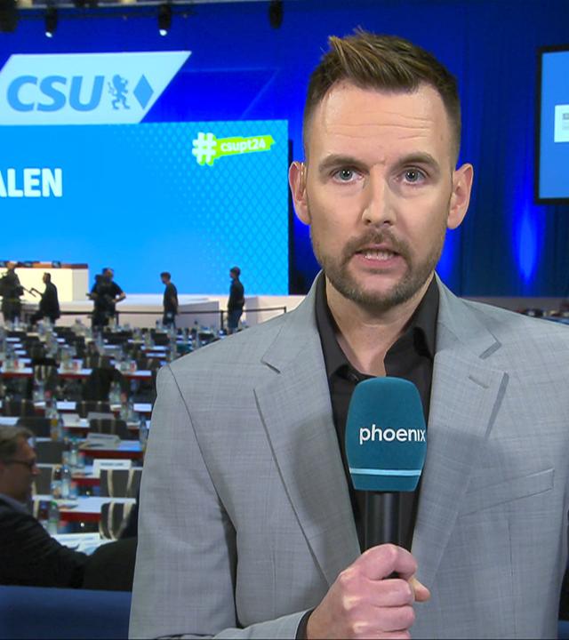 Beginn des Parteitags der CSU