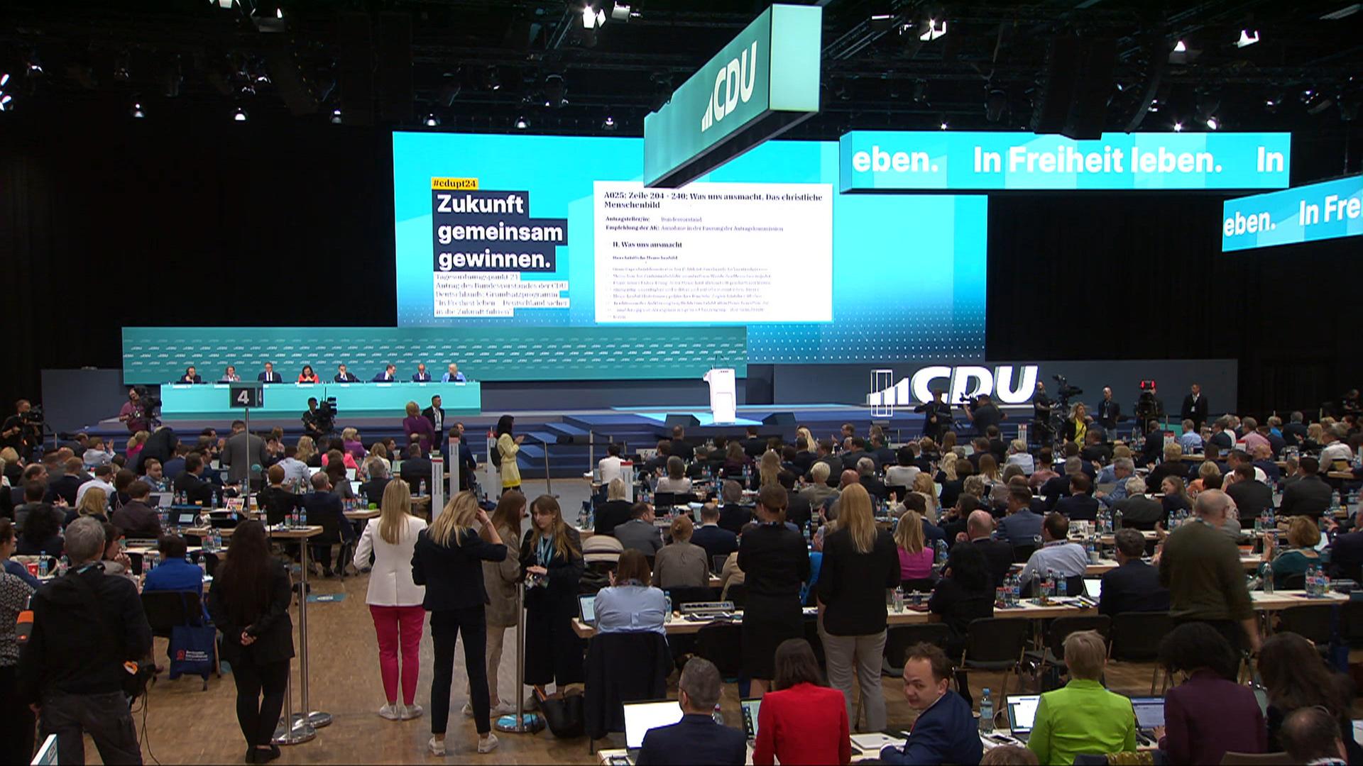 Beratungen zum CDU-Grundsatzprogramm (1/2)