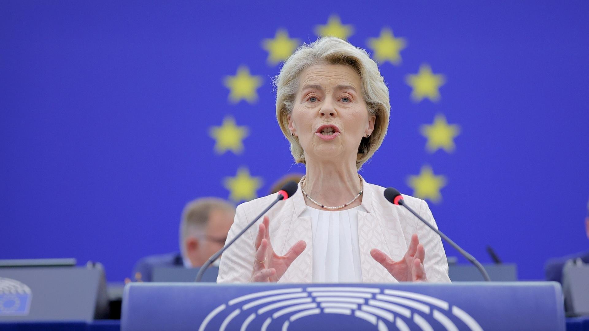 Bewerbungsrede Ursula von der Leyen