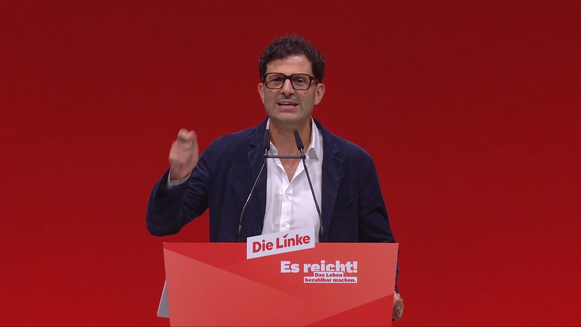 Bewerbungsrede zum Parteivorsitz: Luigi Pantisano 