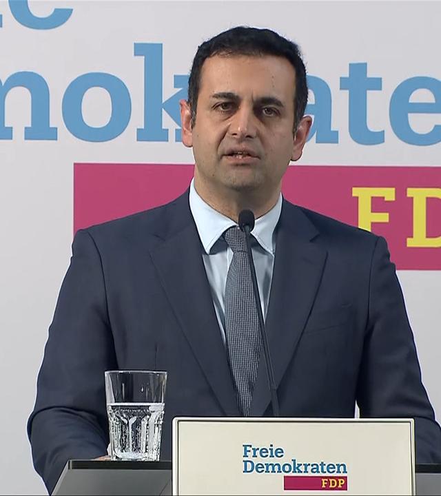 Bijan Djir-Sarai - FDP am Wahlabend