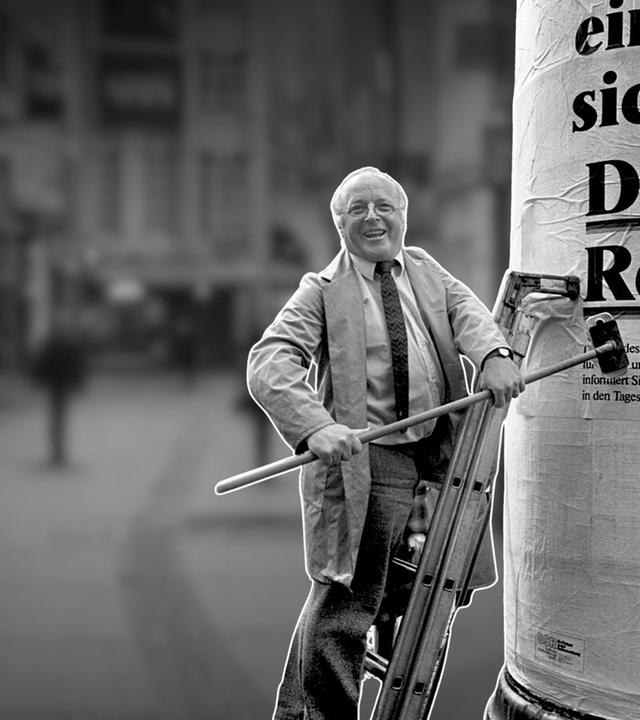 Blüm – „zum Mitschreiben: Die Rente ist sicher"