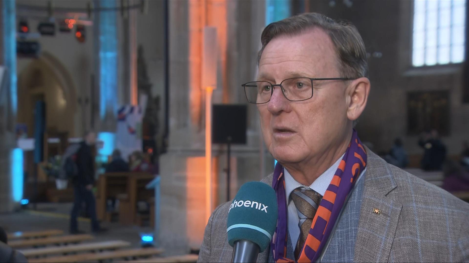 Bodo Ramelow (DIE LINKE, Ministerpräsident Thüringen) im Interview