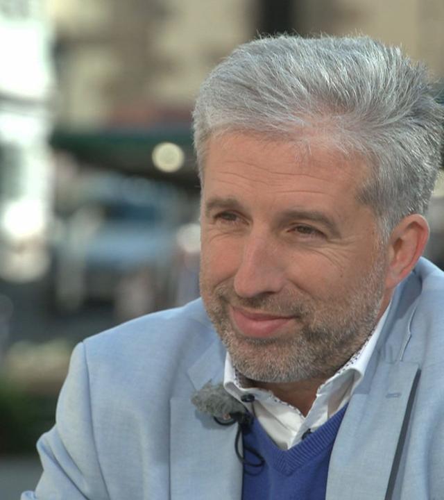 Boris Palmer (Oberbürgermeister Tübingen) zu Gast bei Inga Kühn