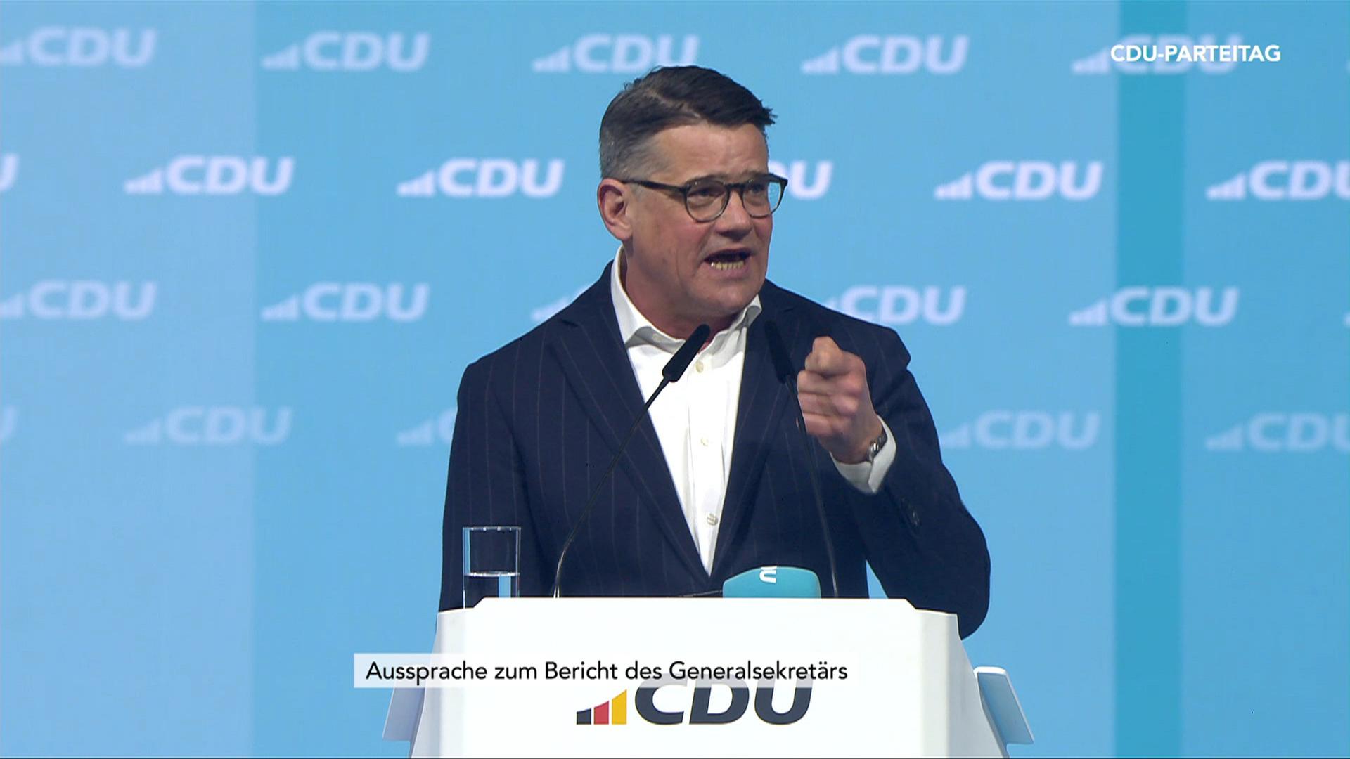 Boris Rhein auf dem CDU-Parteitag