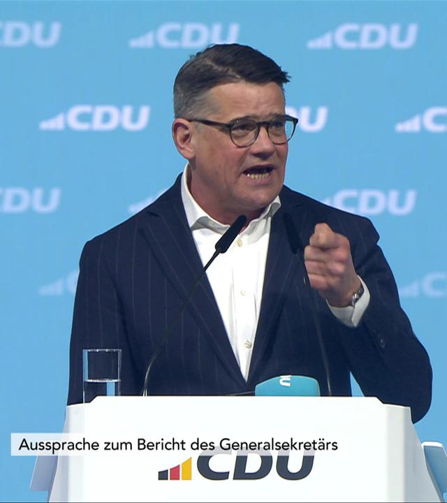 Boris Rhein auf dem CDU-Parteitag