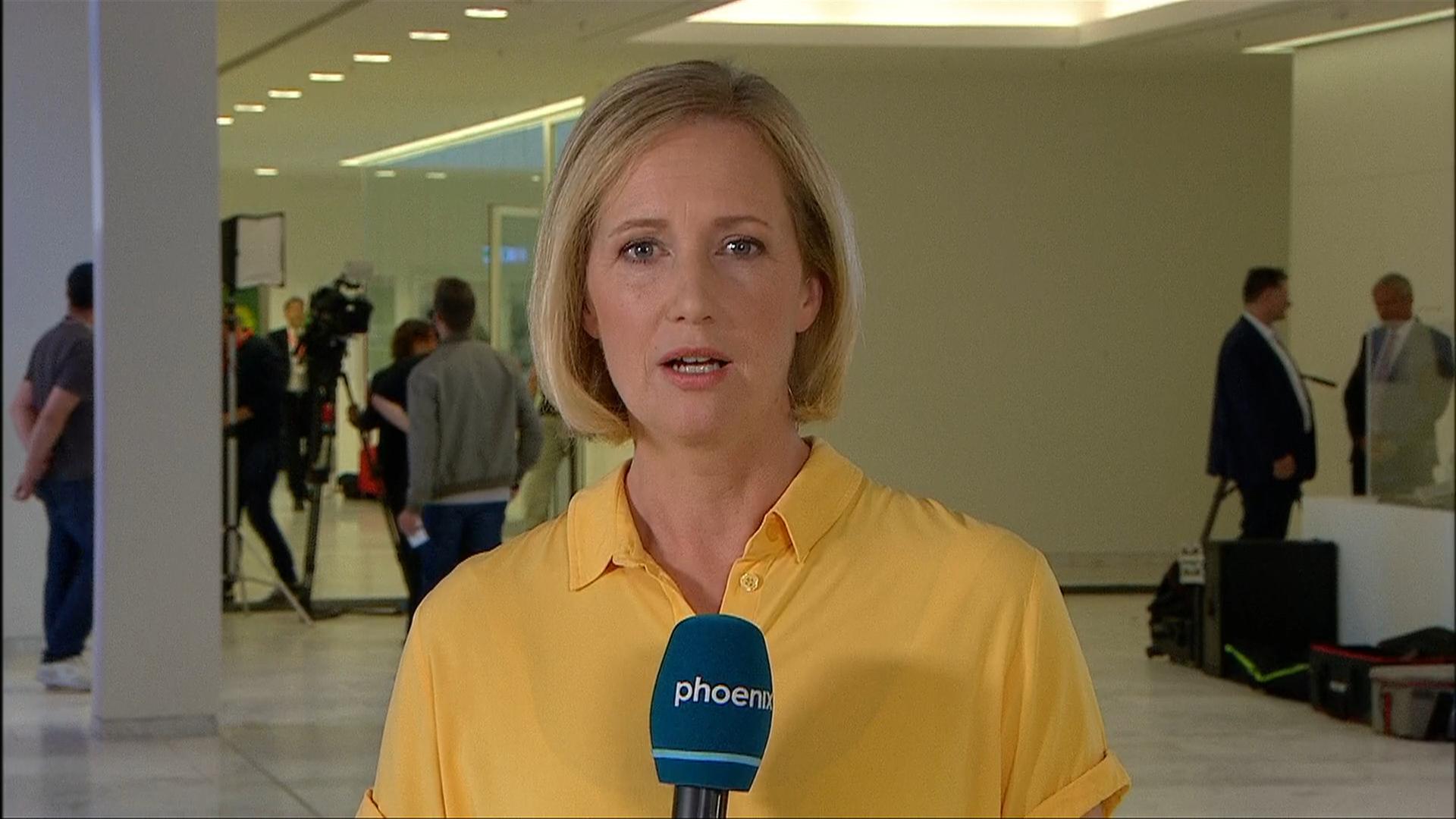 Brandenburg wählt - Julia Grimm in Potsdam