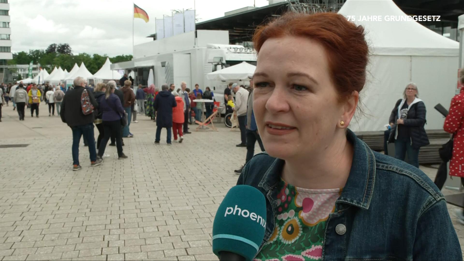 Bürgerfest Bonn: Interview mit Katja Dörner (Grüne)