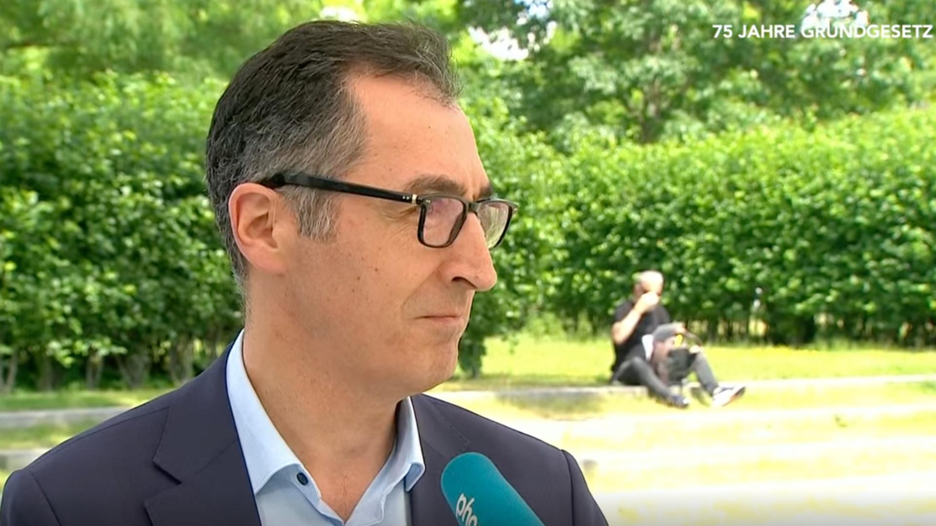 Bürgerfest: Interview mit Cem Özdemir (B'90/Grüne)
