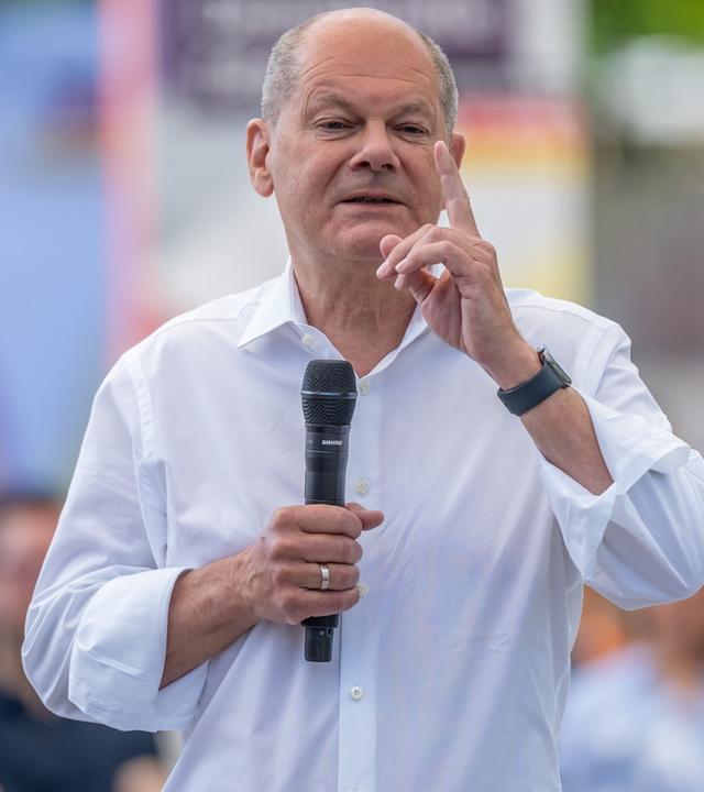 Bürgergespräche mit u.a. Olaf Scholz und Robert Habeck