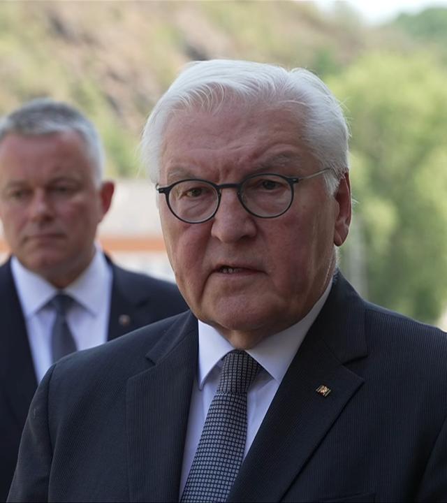 Bundespräsident Steinmeier: Worte des Gedenkens im Ahrtal