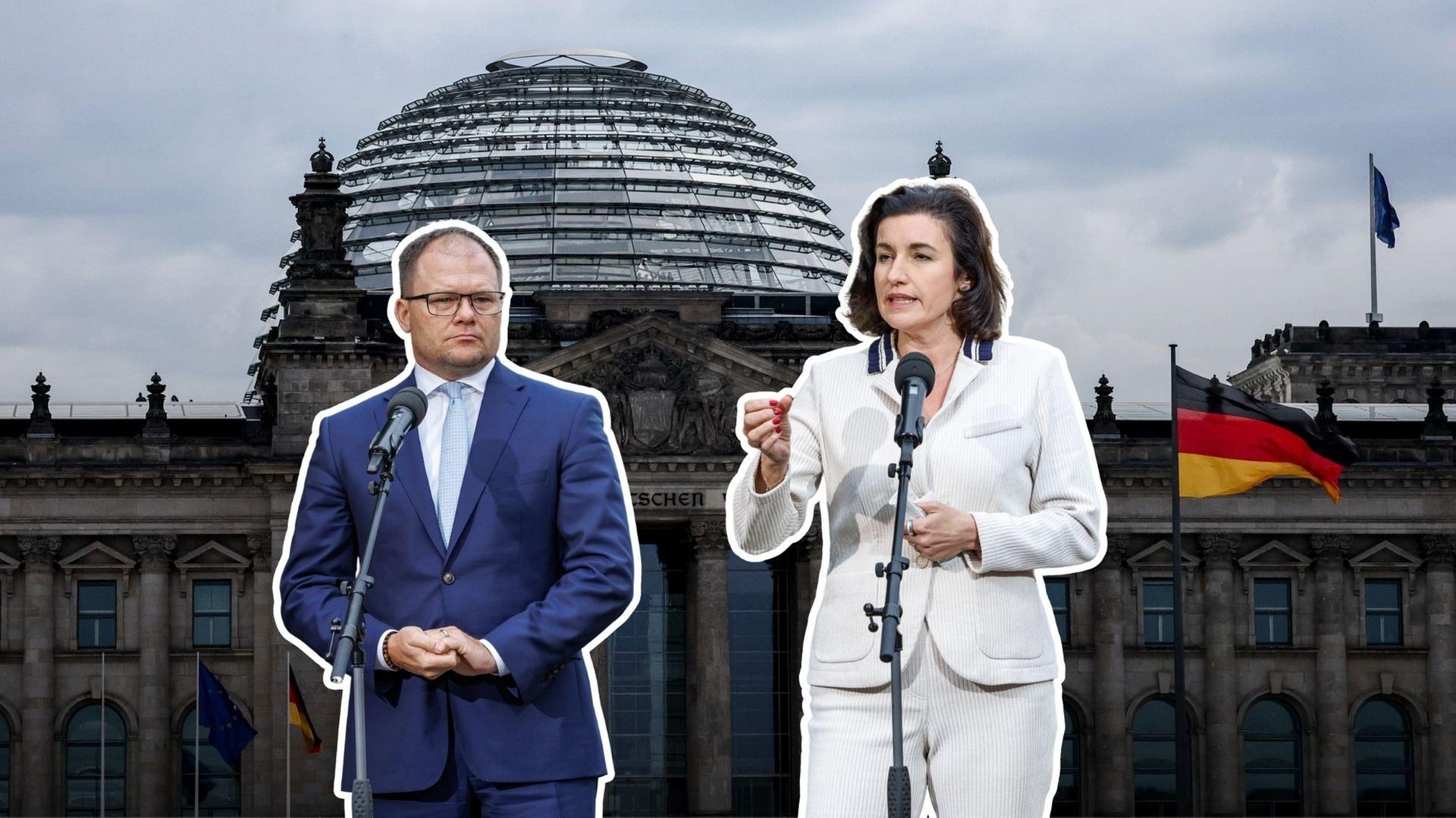 Bundestag befragt Bär und Schneider