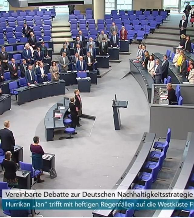 Bundestag zur Nachhaltigkeitsstrategie