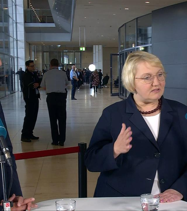 bundestagsgespräch mit Mast (SPD) und Frei (CDU)