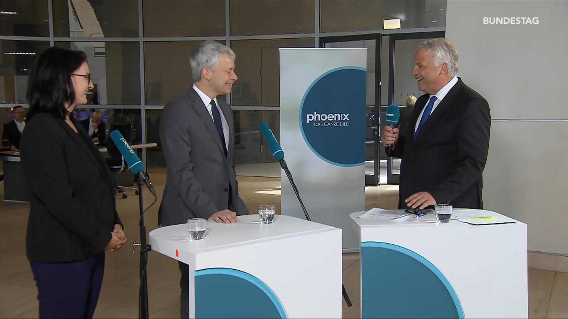 Bundestagsgespräch mit Mihalic und Bilger